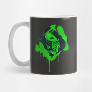 Doom (stenciled paint) Mug